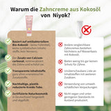 Niyok Toothpaste From Coconut Oil - Strawberry &amp; Raspberry For KIDS