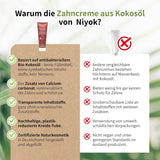 Niyok Coconut Oil Toothpaste - Blood Orange And Basil