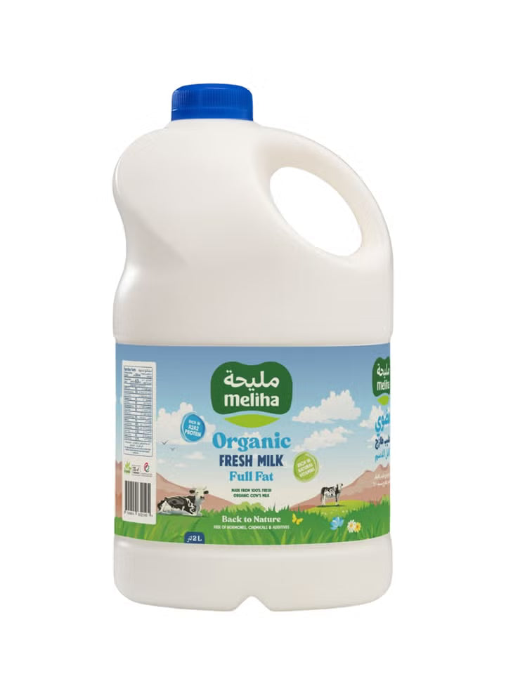 Organic Full Fat Fresh Milk 2L | Fresh Organic Milk