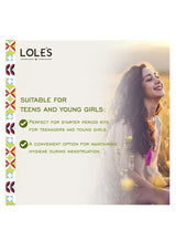 Lole's Feminine Flushable Wipes 42pcs