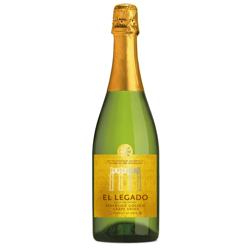 Non-Alcoholic Sparkling Golden Grape Drink 0.0% 75cl
