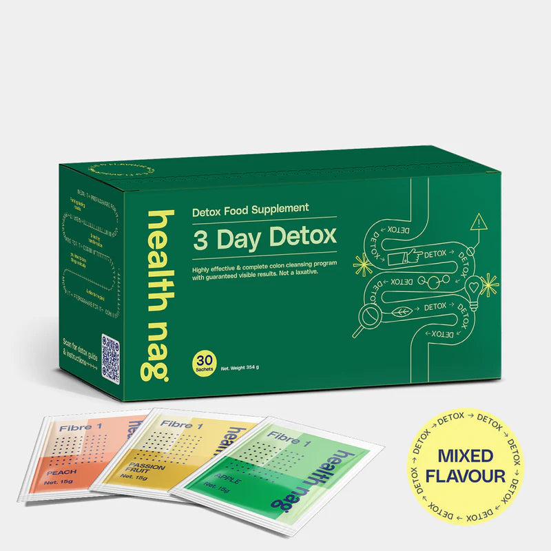 3 Day Detox Mixed Flavor (apple, peach & passion fruit)