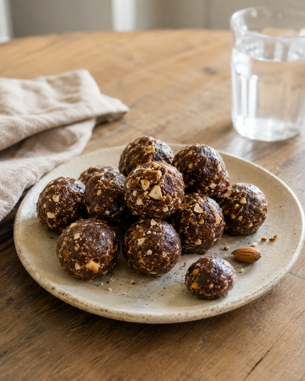 Medjool Date, Almond & Cinnamon Energy Bites