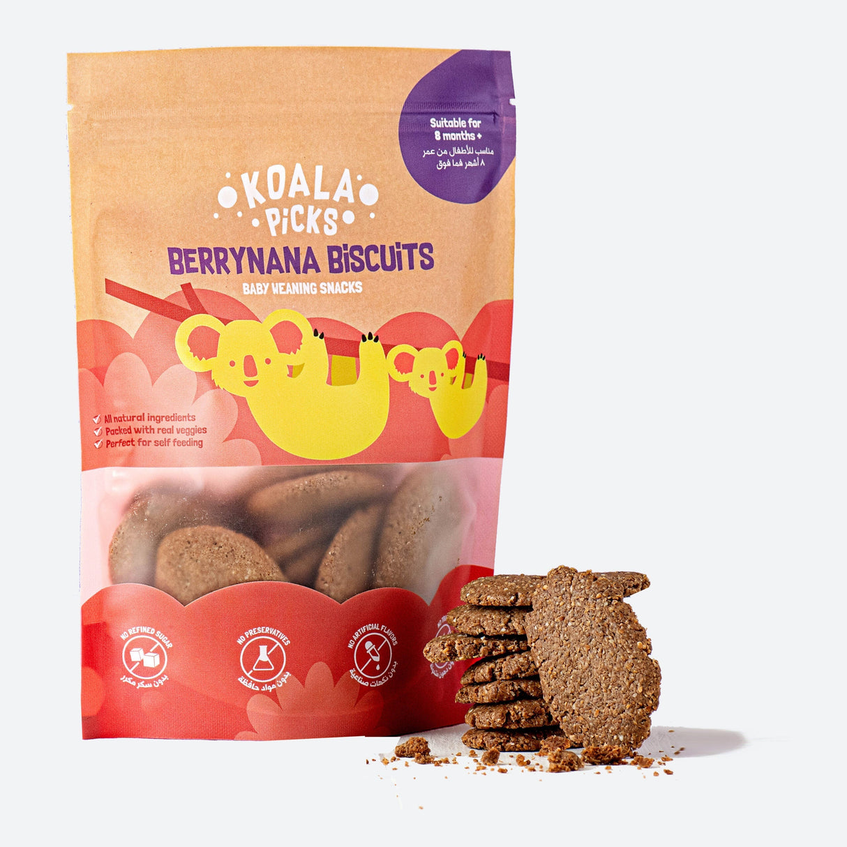 Koala Picks Berry Nana Weaning Biscuits