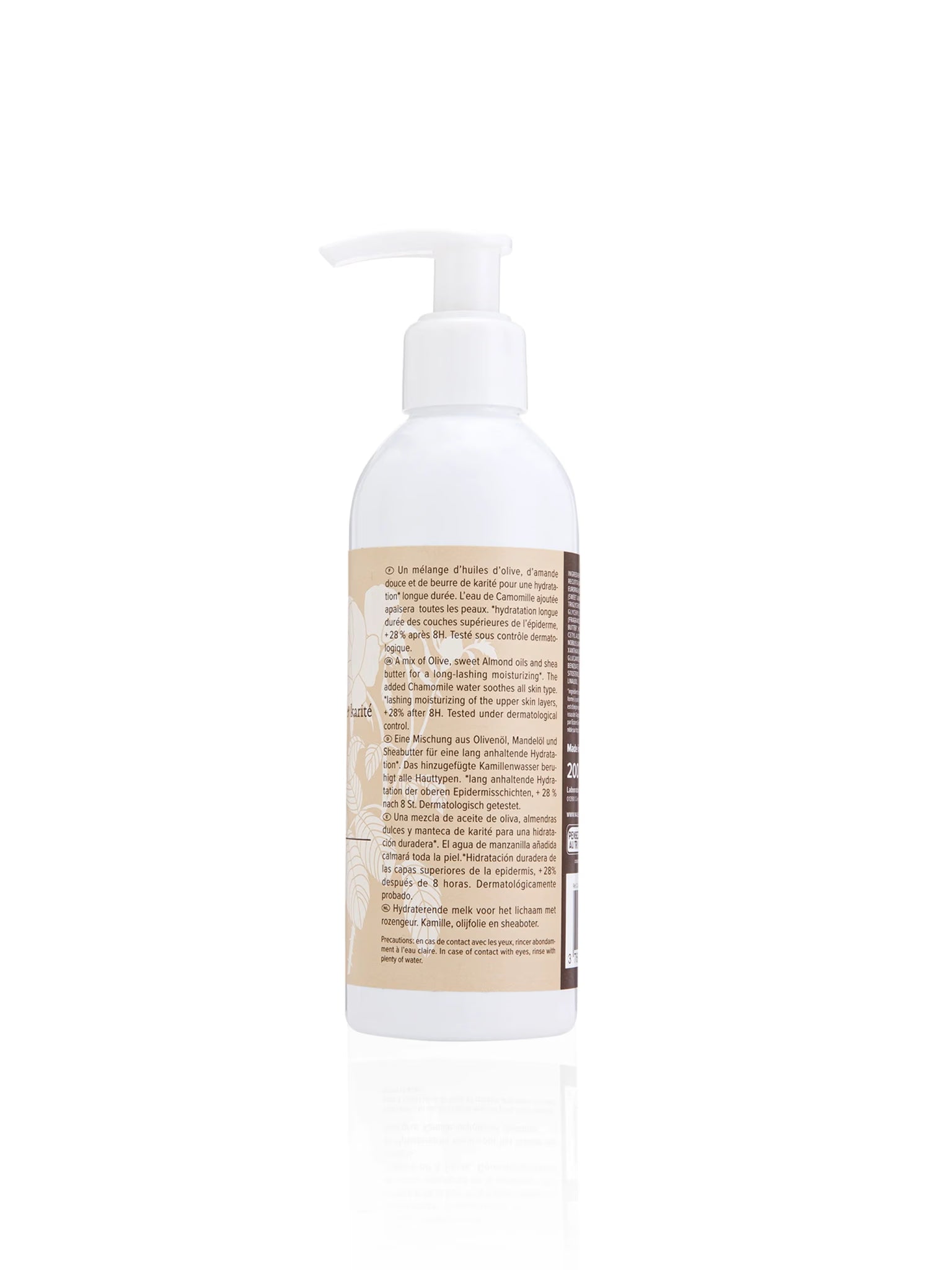 Body Lotion with Natural Rose 