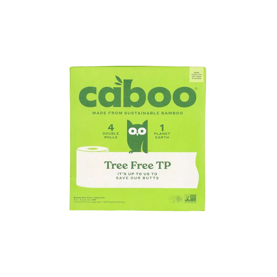 Tree Free Bamboo Toilet Paper, 4 pack