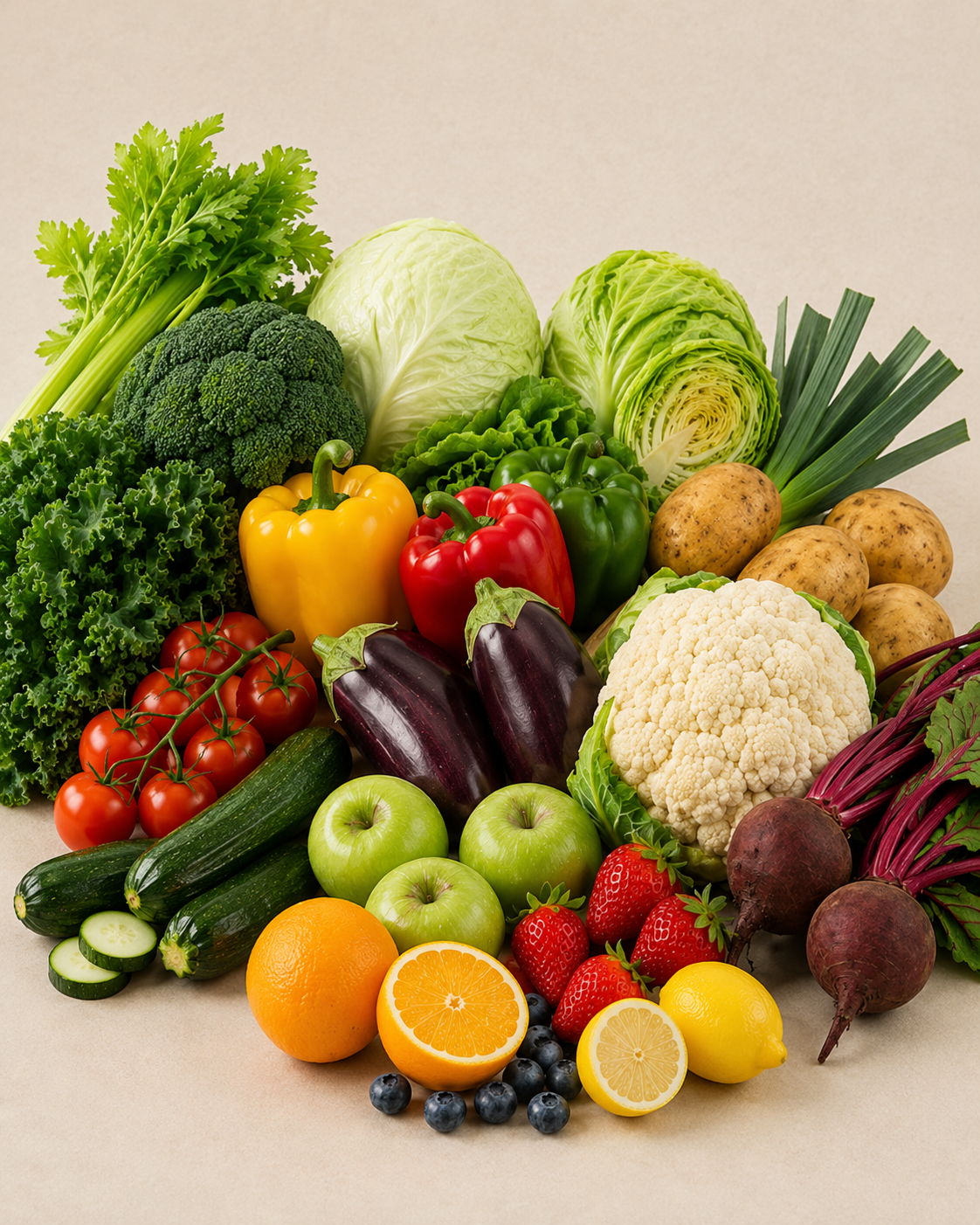 Fruits and Vegetables