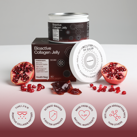 Bioactive Collagen Jelly Pomegranate 400g