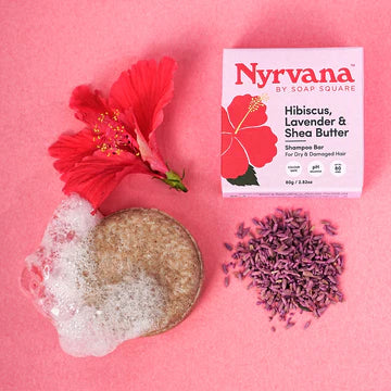 Hibiscus, Lavender & Shea Butter Shampoo Bar