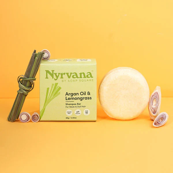 Argan Oil & Lemongrass Shampoo Bar