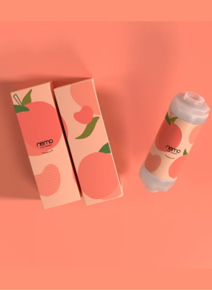 Heart Peach water shower filter