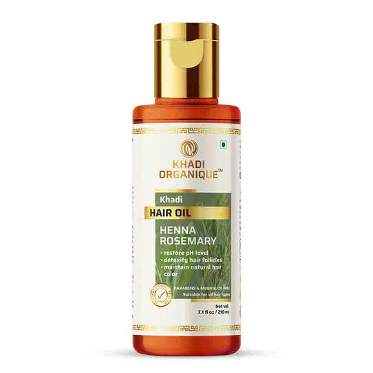 Henna Rosemary Hair oil (Mineral Oil Free) -210ml