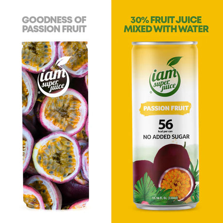 Passion Fruit No Added Sugar 330ml
