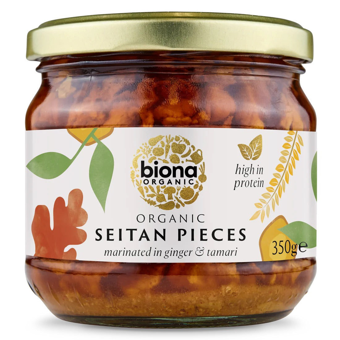 Seitan Organic with Soya sauce & Ginger 350g