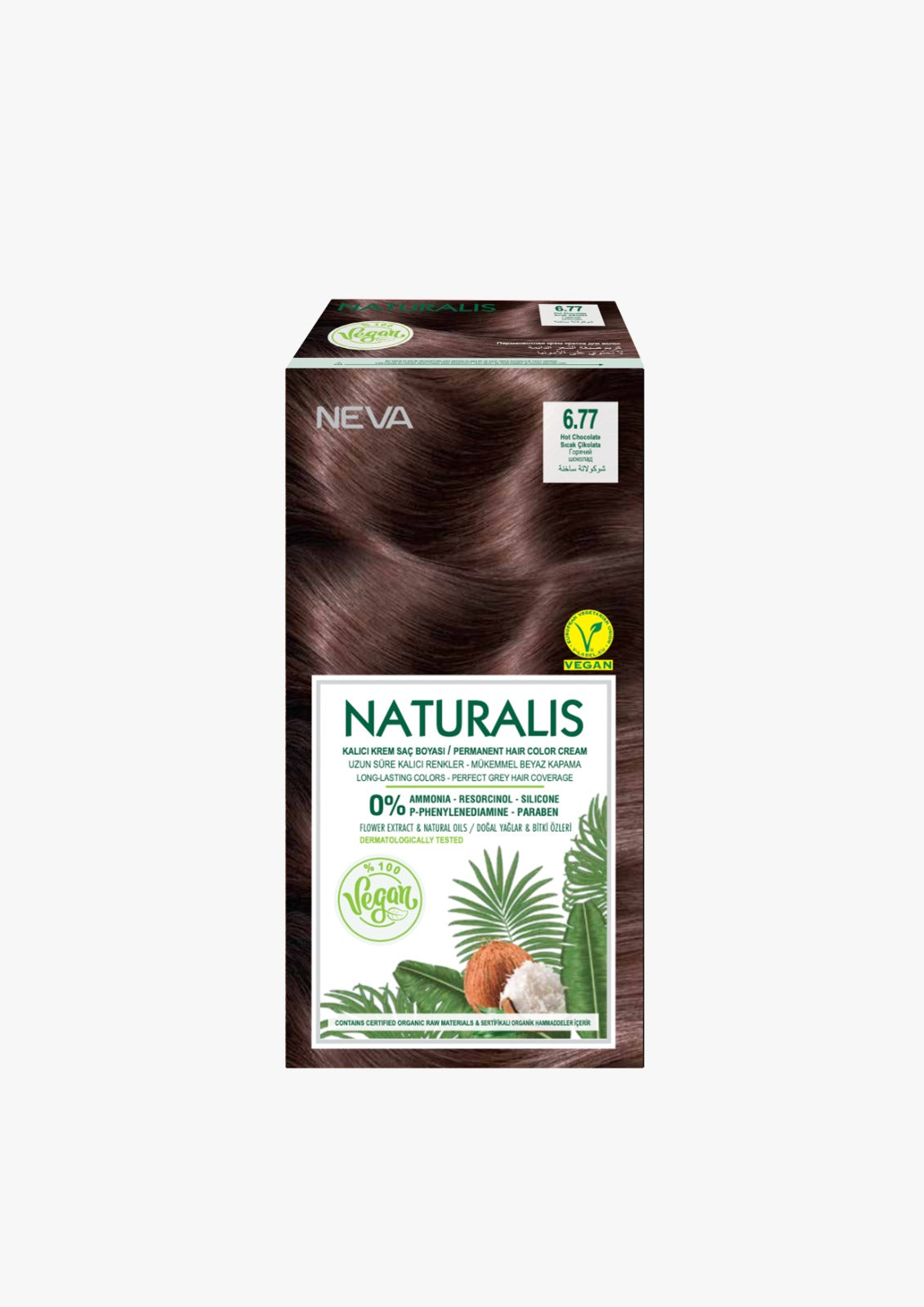 Naturalis Hair Colour-Hot Chocolate 6.77