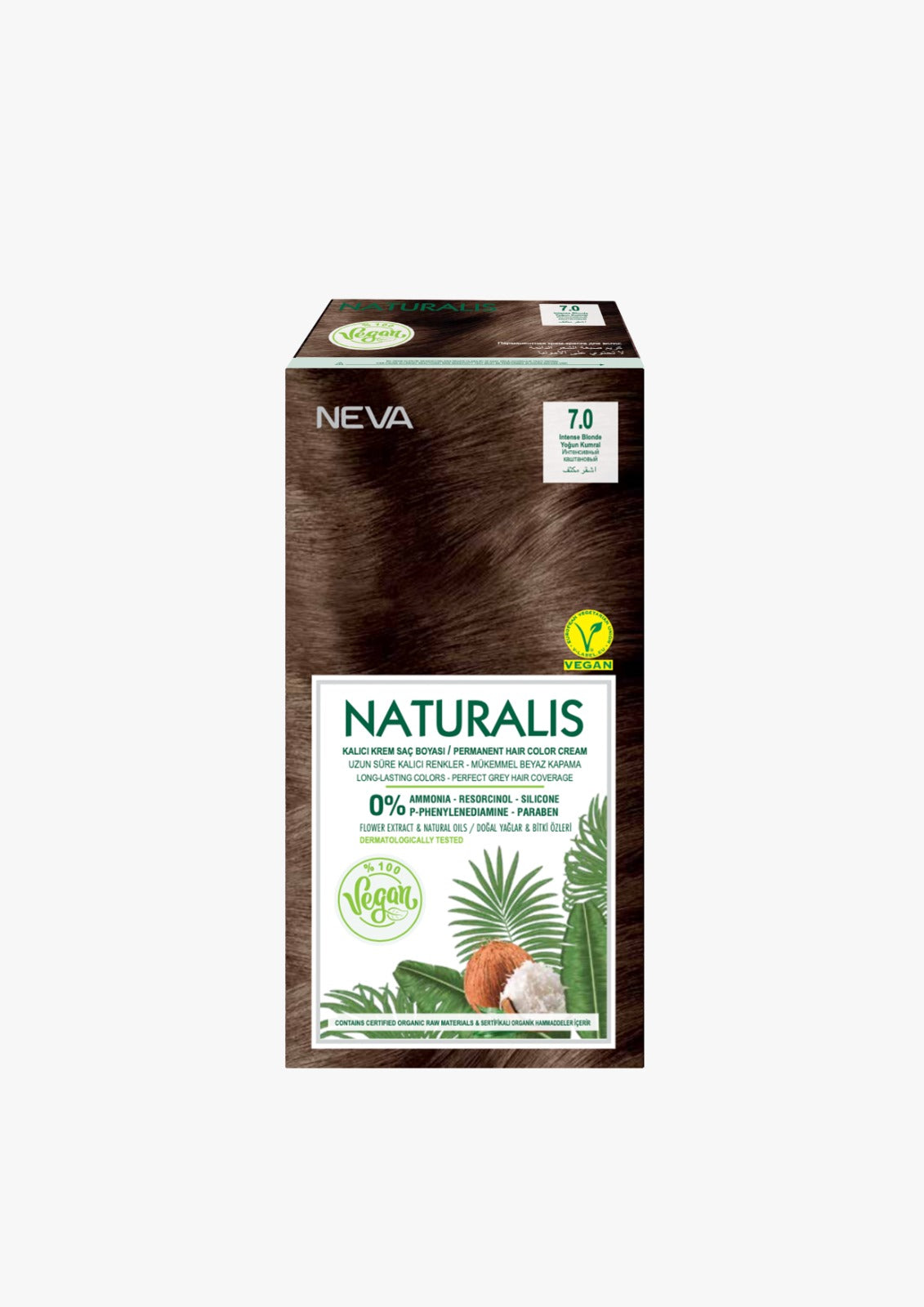 Naturalis Hair Color-Intense Blonde 7.0