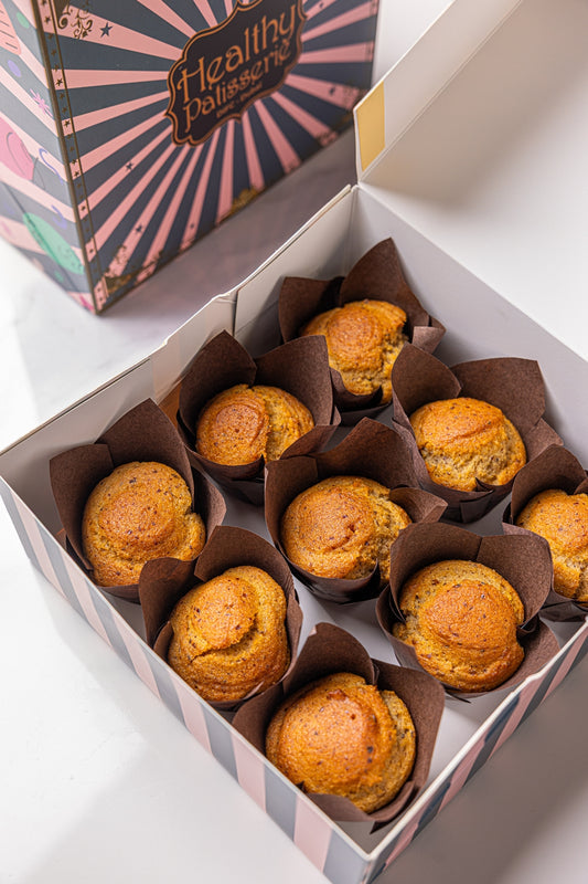Mini Vanilla Muffins – Pack of 9