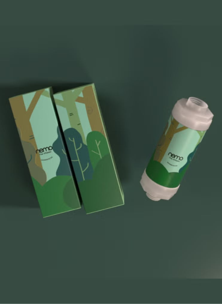 Forest fragrance shower filter