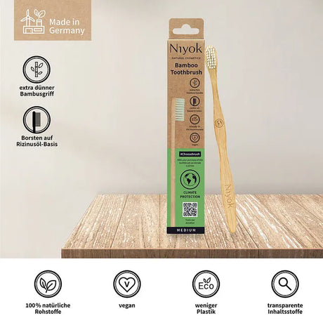 Niyok Bamboo Toothbrush - Climate protection