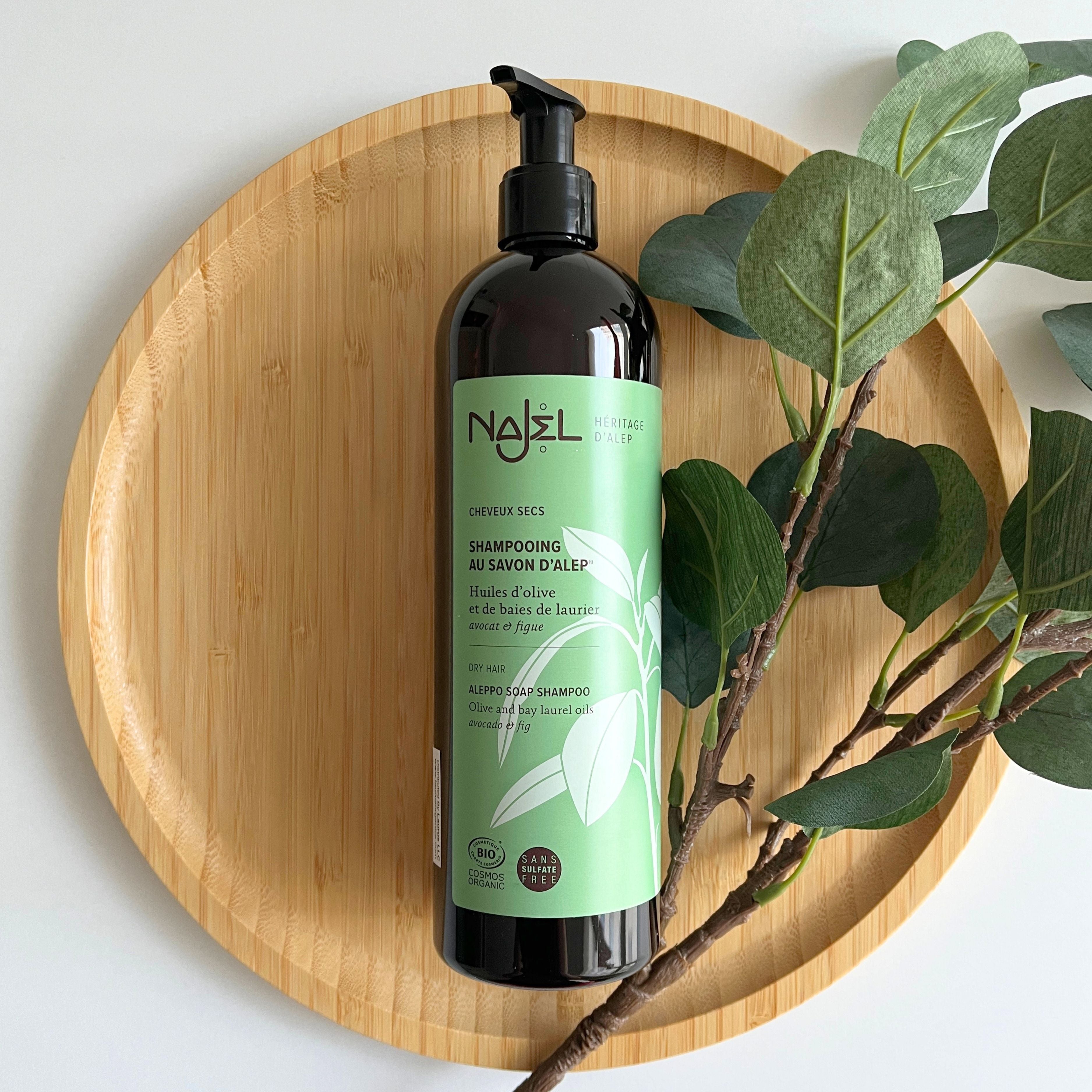 Organic Aleppo Soap Shampoo 2 in 1 - Dry Hair 500ml