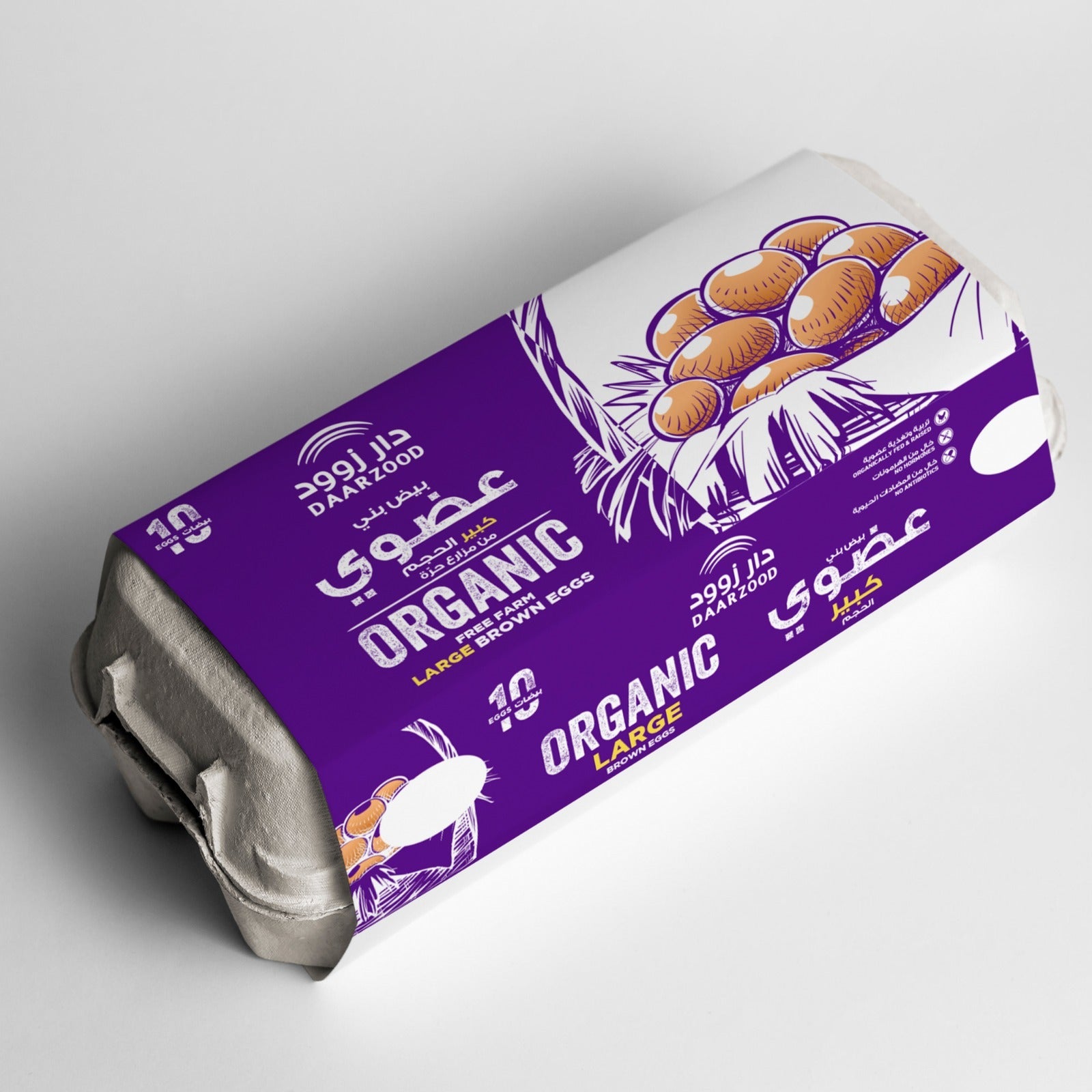 Organic Brown Eggs 