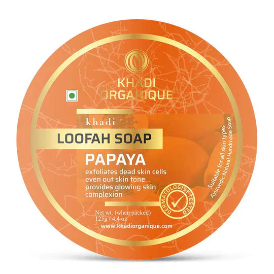 Papaya Loofah Soap