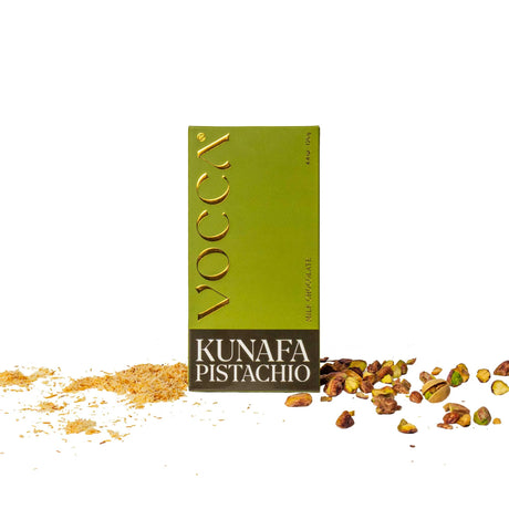 Pistachio Kunafa in Milk Chocolate Bar - 125g