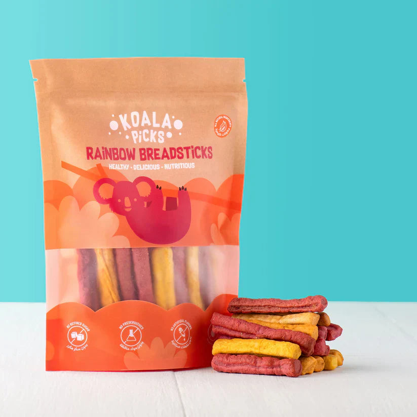 Rainbow Breadsticks 120g