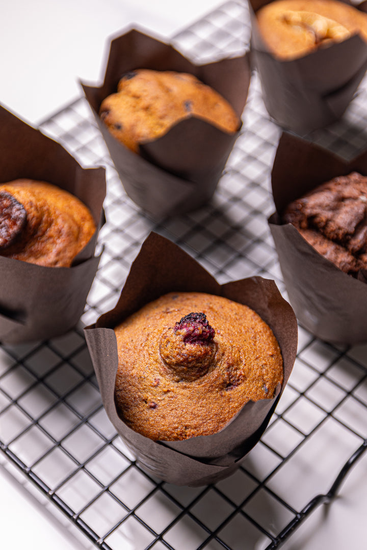 Raspberry Muffins – Pack of 4