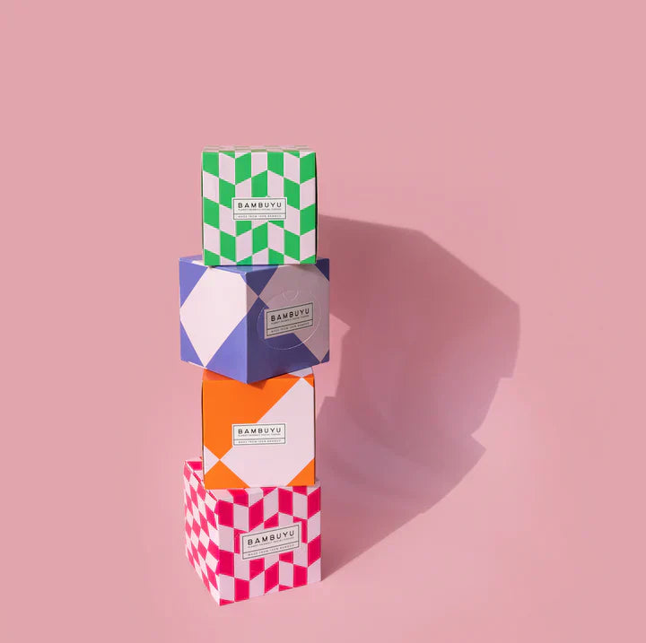 Bambuyu Facial Tissue Box | Cube
