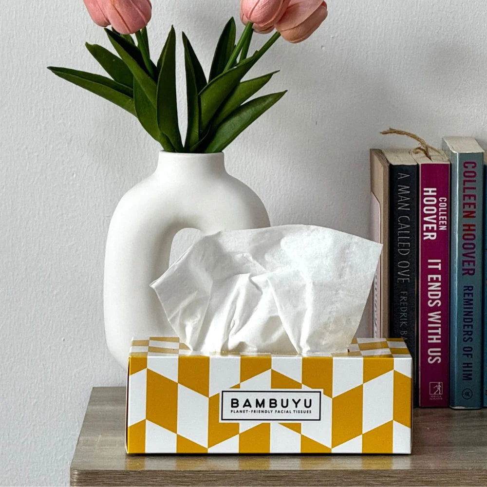 Bambuyu Facial Tissue Box | Rectangle