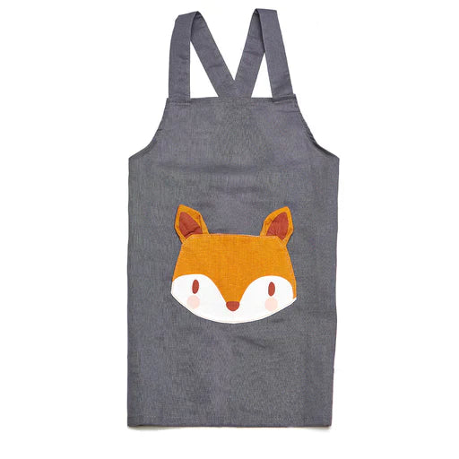 Fox Linen Apron 3 years +1