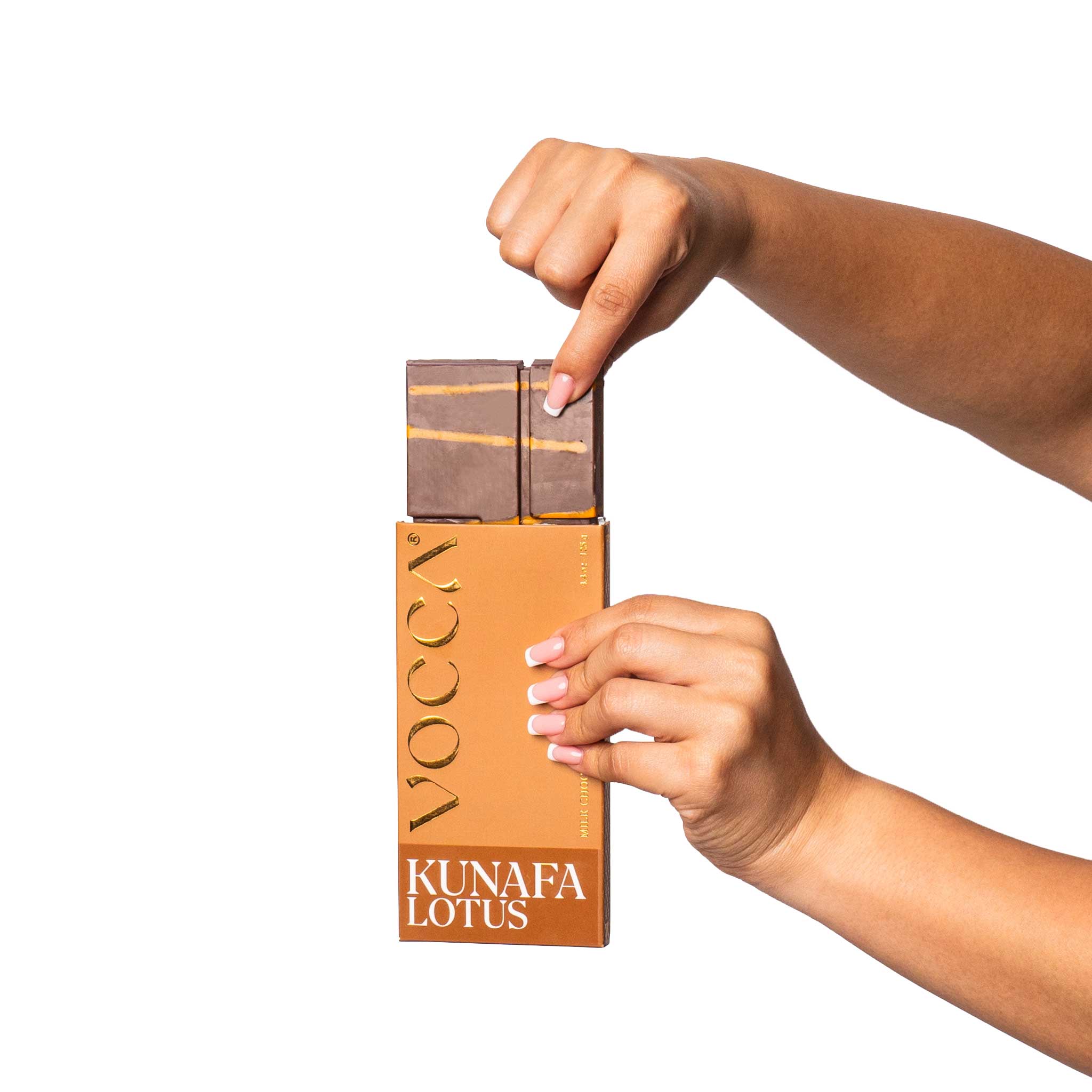 Lotus Kunafa With Milk Chocolate Bar 125g