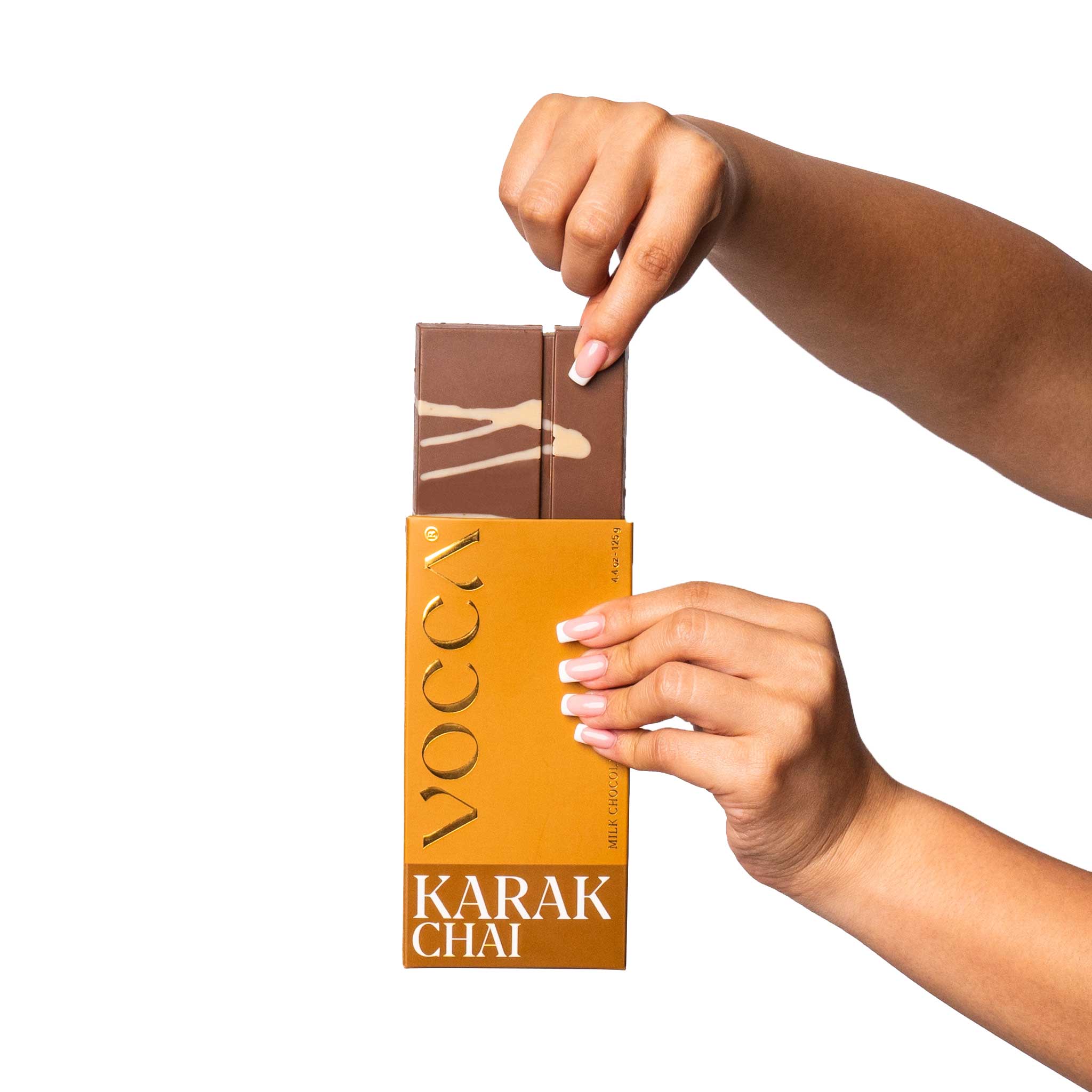 Karak Chai With Milk Chocolate 125g