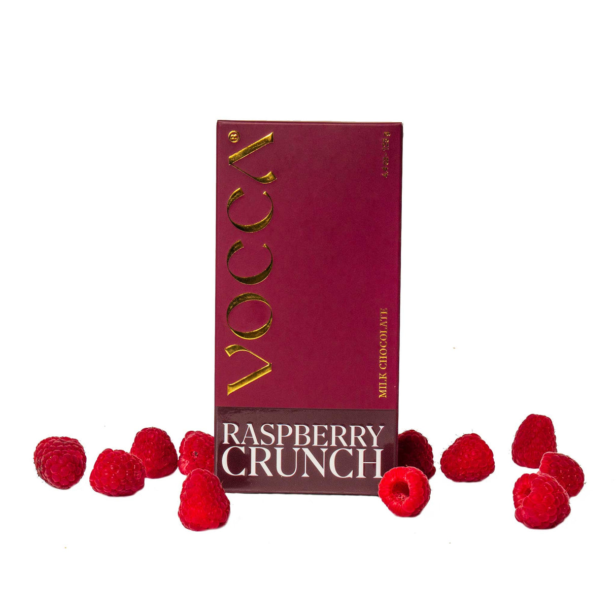 Raspberry Crunch With Milk Chocolate 125g
