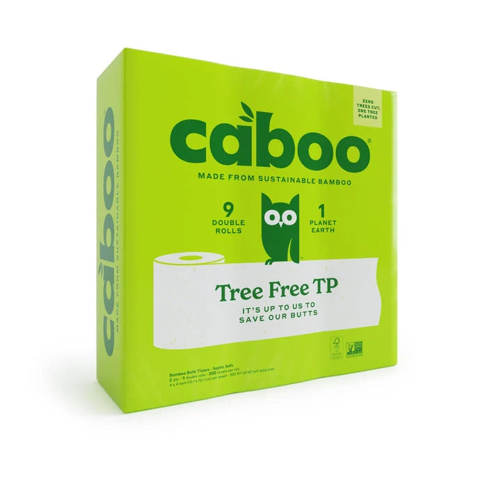 Bath Tissue 9pack 300 Sheet-Plastic Free