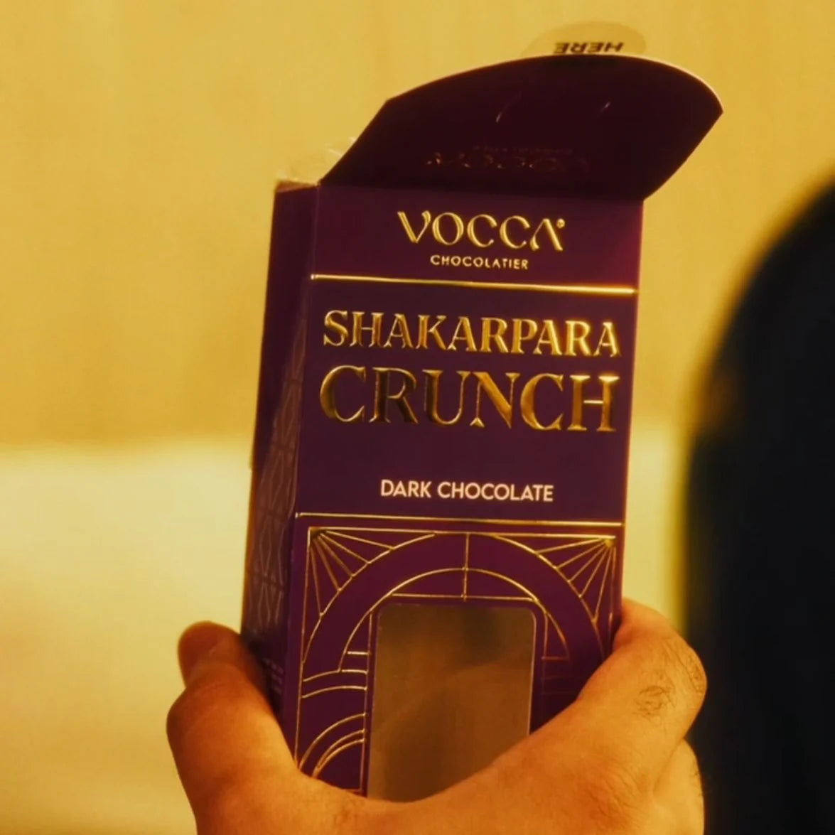 Shakarpara Crunch In Dark Chocolate 100g
