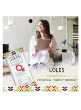 Lole's Feminine Flushable Wipes 42pcs