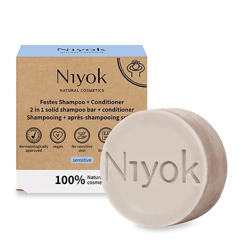 Niyok 2 In 1 Shampoo Bar + Conditioner- Sensitive