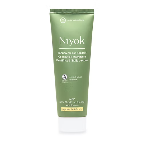 Niyok Coconut Oil Toothpaste - Peppermint And Lemon