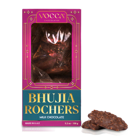 Bhujia Rochers In Milk Chocolate 150g