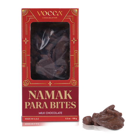 Namak Para Bites In Milk Chocolate 150g
