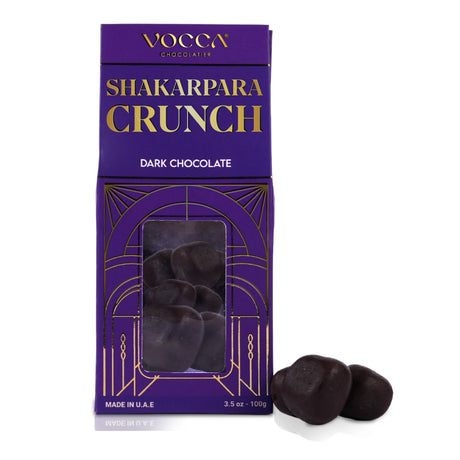Shakarpara Crunch In Dark Chocolate 100g