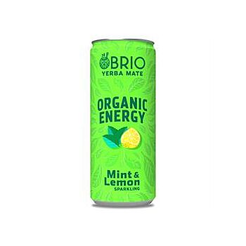 Brio Yerba Mate Organic Energy Mint & Lemon