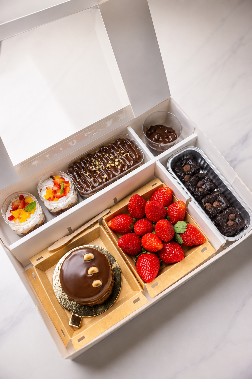Assorted Dessert Box 1 Pc – single handcrafted mini dessert
