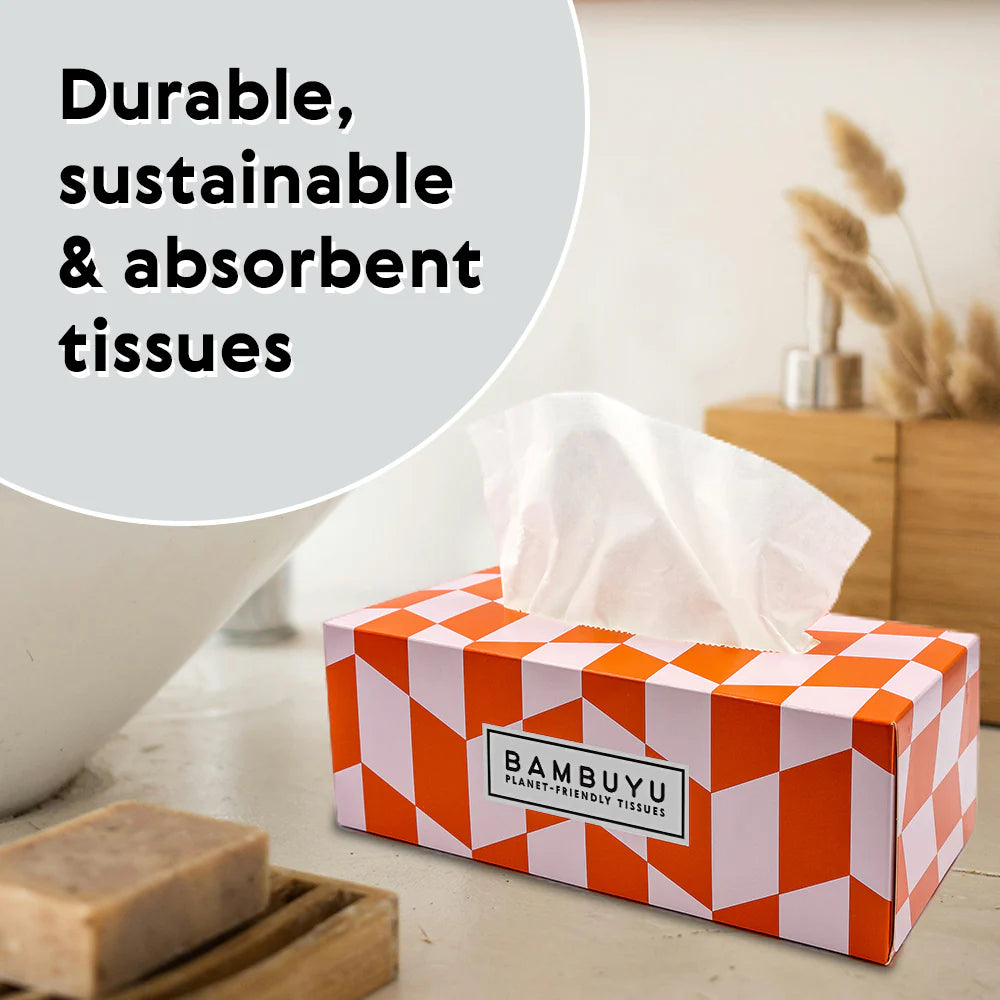 Bambuyu Facial Tissue Box | Rectangle