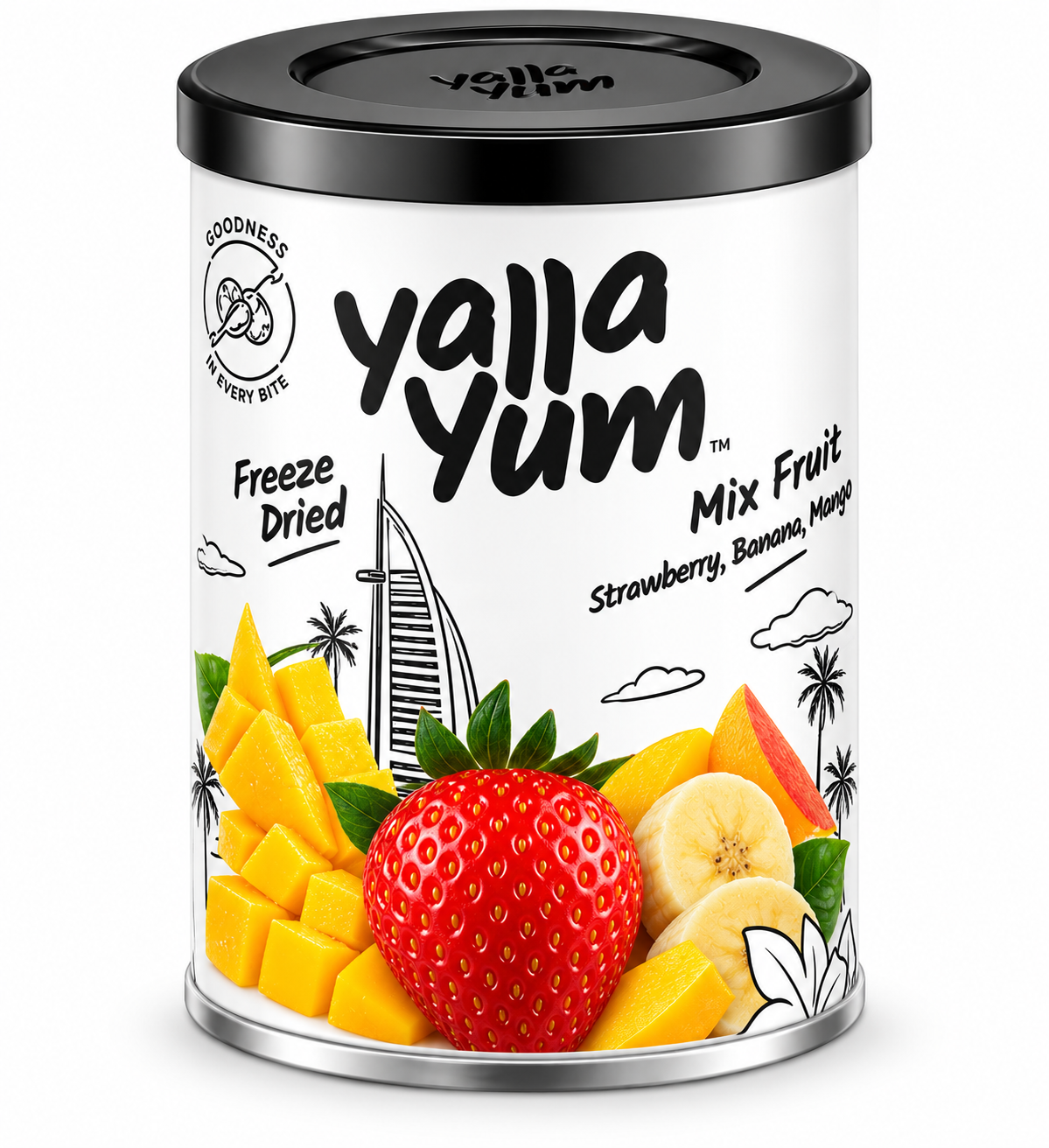 Freeze-Dried Mix Fruit – crunchy natural fruit snack