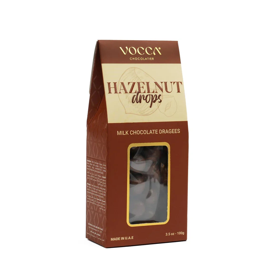Hazelnut Milk Chocolate Drops