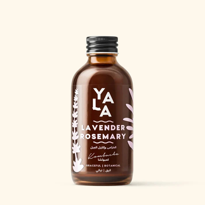Lavender & Rosemary Yala Kombucha 250ml – botanical probiotic fermented tea