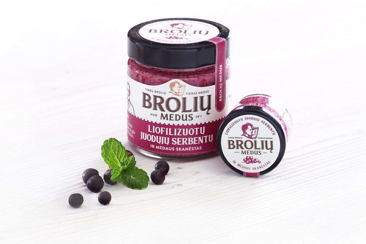 Honey with black currants 200g
